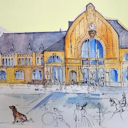 Am Bahnhof *