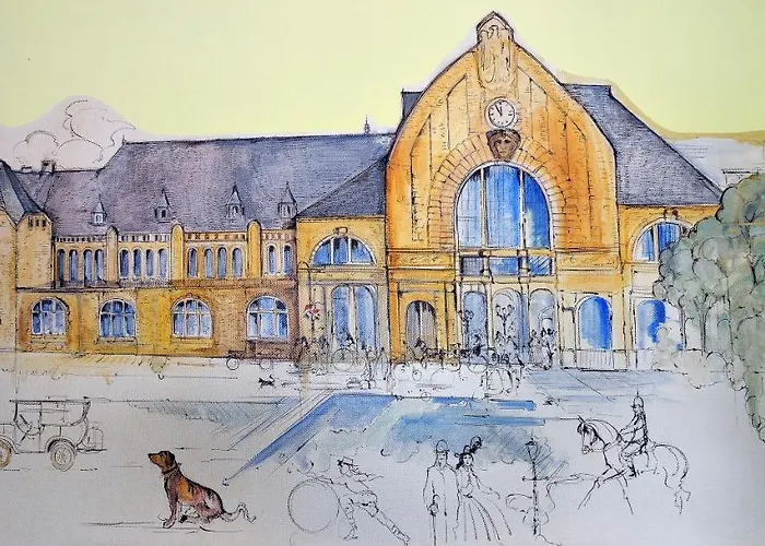 Am Bahnhof *